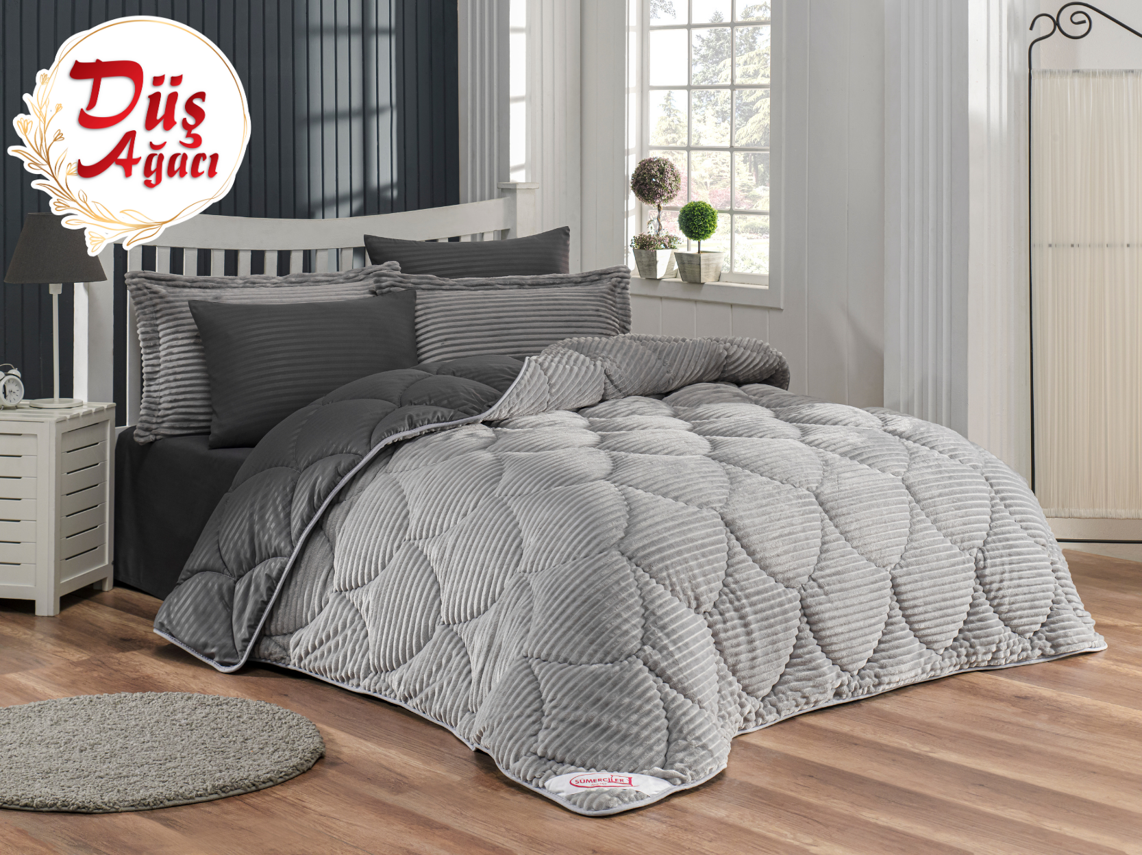 Açık Gri Comfort Set